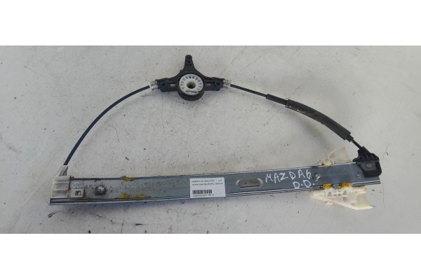 Recambio de elevalunas delantero derecho para mazda 6 lim. (gh) 2.0 cat referencia OEM IAM   