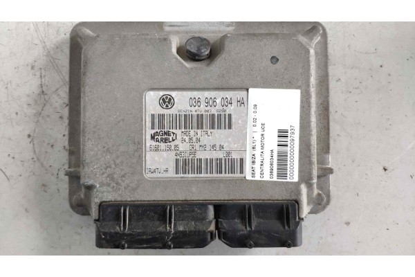 Recambio de centralita motor uce para seat ibiza (6l1) 1.4 16v referencia OEM IAM 036906034HA  
