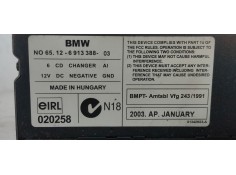 Recambio de sistema audio / radio cd para bmw x5 (e53) 3.0d referencia OEM IAM 65126913388  