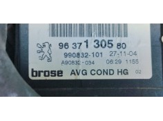 Recambio de elevalunas delantero izquierdo para peugeot 307 break / sw (s1) sw referencia OEM IAM 9637130580  