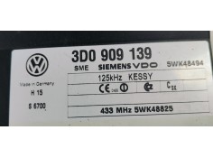 Recambio de modulo electronico para volkswagen touareg (7la) 2.5tdi 175 4x4 referencia OEM IAM 3D0909139  