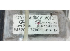 Recambio de elevalunas trasero derecho para hyundai matrix (fc) 1.5 crdi gls full referencia OEM IAM 9882017200  