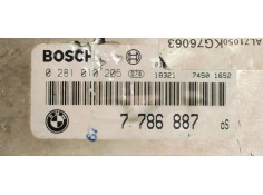 Recambio de centralita motor uce para bmw serie 3 berlina (e46) 320d referencia OEM IAM 0281010205  