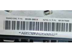 Recambio de airbag delantero izquierdo para ssangyong rexton rx 320 referencia OEM IAM 8620008010  