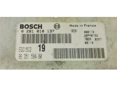 Recambio de centralita motor uce para citroen xsara picasso 2.0 hdi satisfaction referencia OEM IAM 0281010137  