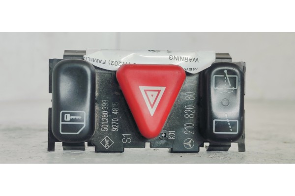 Recambio de warning para mercedes-benz clase c (w202) familiar 230 t (202.083) referencia OEM IAM 2108208010  