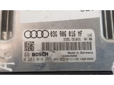 Recambio de centralita motor uce para audi a6 berlina (4f2) 2.0 tdi 140 referencia OEM IAM 0281014259  