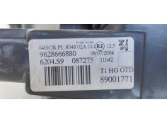 Recambio de faro izquierdo para peugeot 206 berlina 1.6 16v cat referencia OEM IAM   