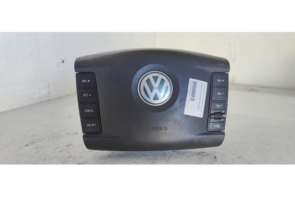 Recambio de airbag delantero izquierdo para volkswagen touareg (7la) tdi r5 referencia OEM IAM   