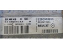 Recambio de centralita motor uce para renault scenic ii 2.0 referencia OEM IAM 8200348263  