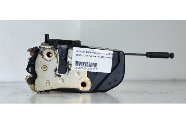 Recambio de cerradura puerta trasera derecha para jeep gr. cherokee (wh) 3.0 crd laredo referencia OEM IAM   