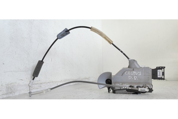 Recambio de cerradura puerta delantera derecha para citroen c4 cactus shine referencia OEM IAM PSA016901  