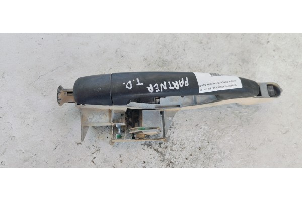 Recambio de maneta exterior trasera derecha para peugeot partner kasten 1.6 hdi 90 referencia OEM IAM   