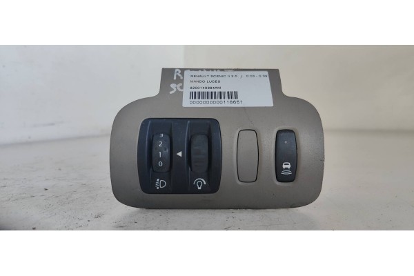 Recambio de mando luces para renault scenic ii 2.0 referencia OEM IAM 8200140984AM  