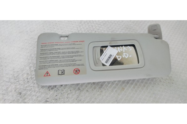 Recambio de parasol derecho para renault laguna grandtour iii referencia OEM IAM   