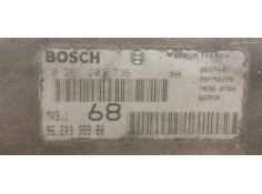 Recambio de centralita motor uce para citroen saxo 1.5 diesel referencia OEM IAM 9620398980  