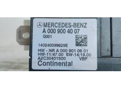 Recambio de modulo electronico para mercedes-benz clase c (w205) lim. 2.2cdi 170 [220] fap referencia OEM IAM A0009004007  
