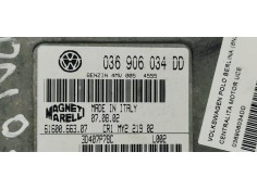 Recambio de centralita motor uce para volkswagen polo berlina (6n2) 1.4 referencia OEM IAM 036906034DD  