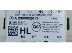 Recambio de modulo electronico para mercedes-benz clase c (w205) lim. 2.2cdi 170 [220] fap referencia OEM IAM A2059002613  