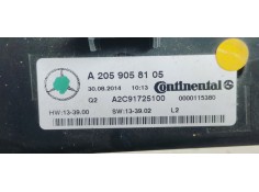 Recambio de mando climatizador para mercedes-benz clase c (w205) lim. 2.2cdi 170 [220] fap referencia OEM IAM A2059058105  