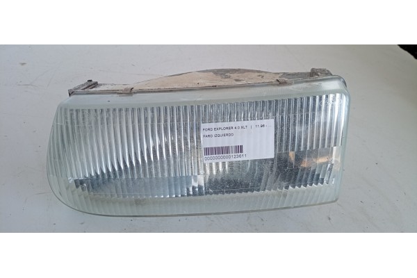 Recambio de faro izquierdo para ford explorer 4.0 xlt referencia OEM IAM   