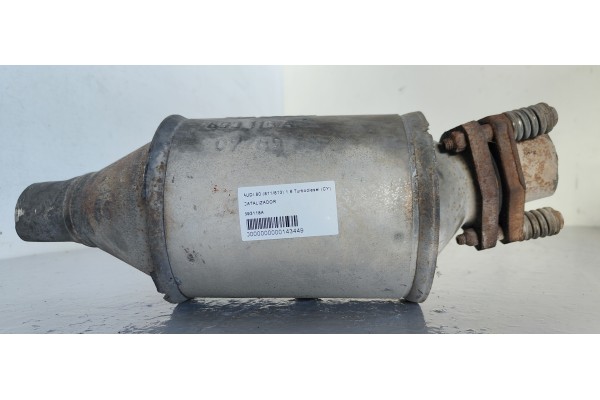 Recambio de catalizador para audi 80 (811/813) 1.6 turbodiesel (cy) referencia OEM IAM 893118A  