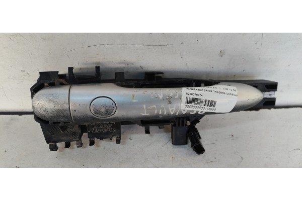 Recambio de maneta exterior trasera derecha para renault scenic ii 2.0 referencia OEM IAM 8200076074  