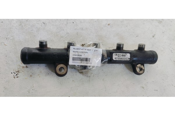 Recambio de rampa inyectora para peugeot 407 st sport referencia OEM IAM 9654726280  