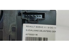 Recambio de elevalunas delantero derecho para renault scenic iii 1.9 dci 130 referencia OEM IAM 807300011R  