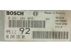 Recambio de centralita motor uce para peugeot 406 berlina (s1/s2) st referencia OEM IAM 0261204066  