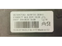 Recambio de mando climatizador para peugeot 2008 (--.2013) 1.2 i turbo 130 referencia OEM IAM 96722471XU  