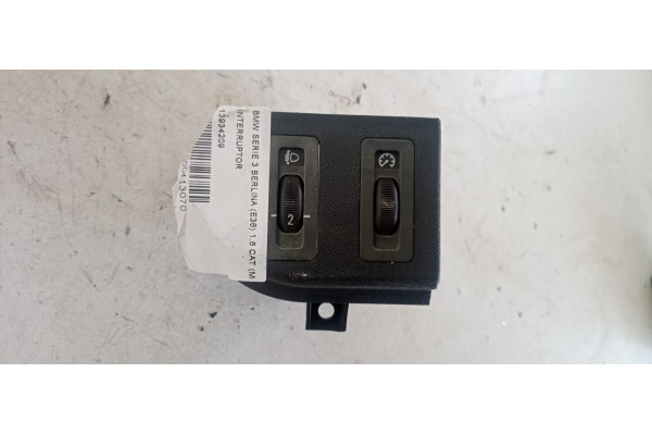 Recambio de interruptor para bmw serie 3 berlina (e36) 316i comfort edition referencia OEM IAM 13934209  