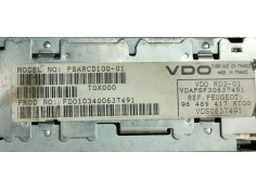 Recambio de sistema audio / radio cd para peugeot 307 break / sw (s1) break xt referencia OEM IAM 96489417XT00  
