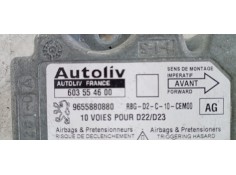 Recambio de centralita airbag para peugeot 407 2.0 16v hdi fap referencia OEM IAM 9655880880 603554600 