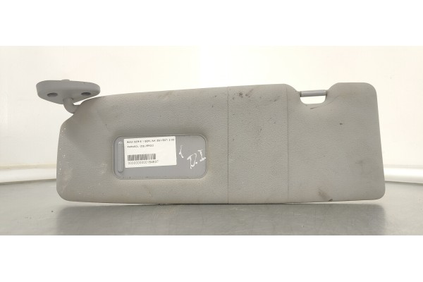 Recambio de parasol izquierdo para bmw serie 1 berlina (e81/e87) 2.0d 143 [118] fap referencia OEM IAM   