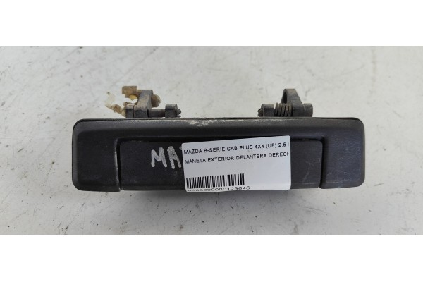 Recambio de maneta exterior delantera derecha para mazda b-serie (un) 2.5 diesel referencia OEM IAM   