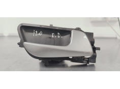 Recambio de maneta interior delantera derecha para hyundai i20 active 1.0 i turbo 100 fap referencia OEM IAM 82620C7000  