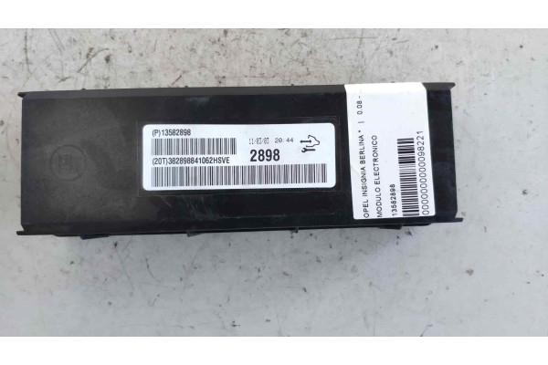 Recambio de modulo electronico para opel insignia berlina 2.0 cdti cat referencia OEM IAM 13582898 2892 