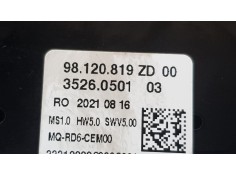 Recambio de mando multifuncion para citroen jumpy fugón 1.5 hdi 100 fap referencia OEM IAM 98120819ZD  