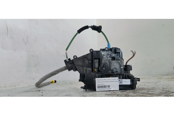 Recambio de cerradura puerta trasera izquierda para mercedes-benz clase c (w205) lim. 2.2cdi 170 [220] fap referencia OEM IAM A0