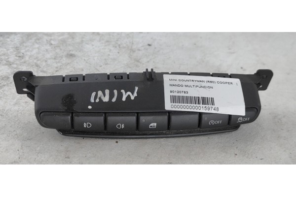 Recambio de mando multifuncion para mini countryman (r60) cooper referencia OEM IAM 90120783  