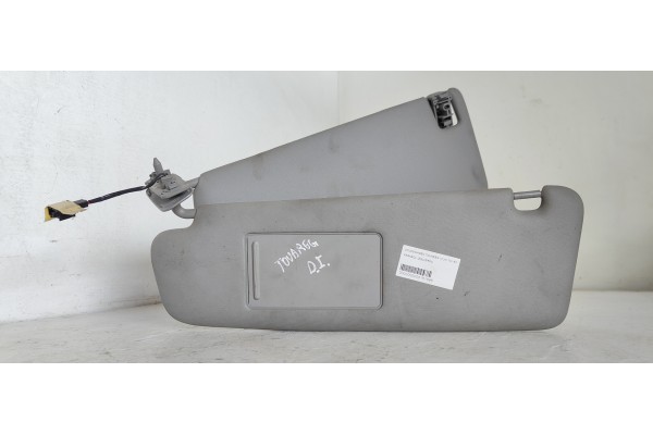 Recambio de parasol izquierdo para volkswagen touareg (7la) tdi r5 referencia OEM IAM   