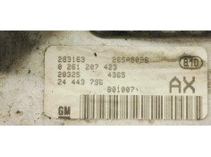Recambio de centralita motor uce para opel corsa c club referencia OEM IAM 24443796  
