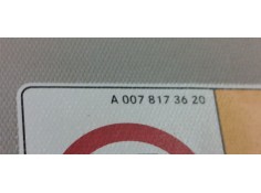 Recambio de parasol derecho para mercedes-benz clase c (w205) lim. 2.2cdi 170 [220] fap referencia OEM IAM A0078173620  