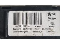 Recambio de modulo electronico para citroen jumpy fugón 1.5 hdi 100 fap referencia OEM IAM 9836666580  
