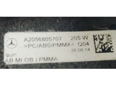 Recambio de consola central para mercedes-benz clase c (w205) lim. 2.2cdi 170 [220] fap referencia OEM IAM A2056805707  