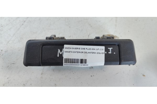Recambio de maneta exterior delantera izquierda para mazda b-serie (un) 2.5 diesel referencia OEM IAM   