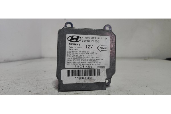 Recambio de centralita airbag para hyundai santa fe (sm) 2.7 v6 cat referencia OEM IAM 9591026200  