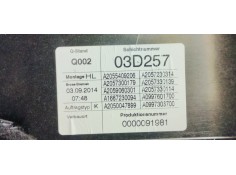 Recambio de elevalunas trasero izquierdo para mercedes-benz clase c (w205) lim. 2.2cdi 170 [220] fap referencia OEM IAM A2057300