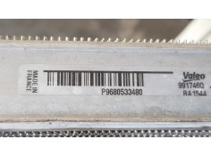 Recambio de radiador agua para peugeot 5008 1.6 hdi 115 fap referencia OEM IAM P9680533480  